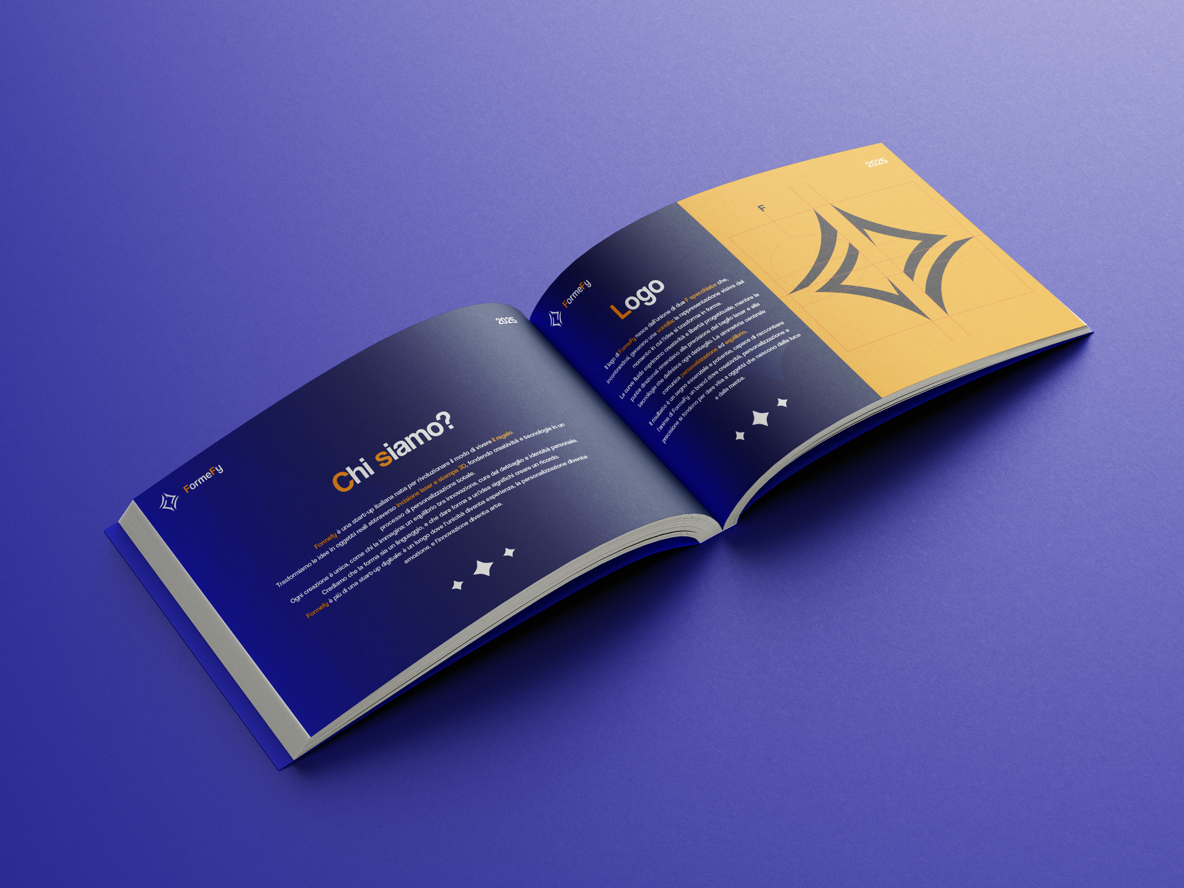 FormeFy – mockup brandbook interno