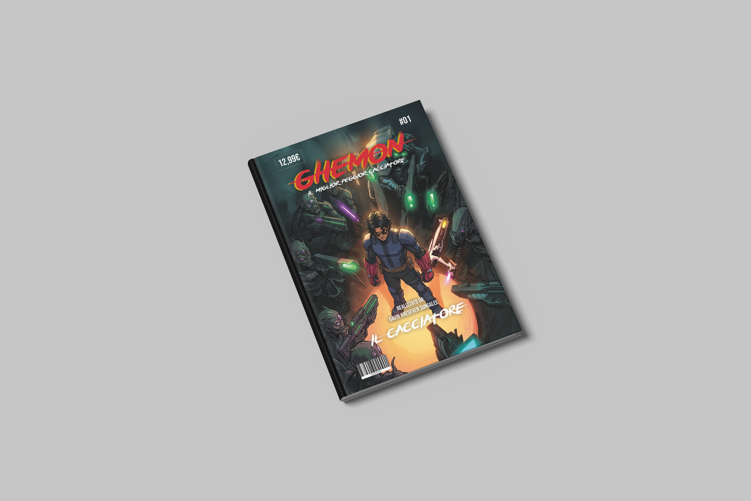 Ghemon – mockup copertina fumetto
