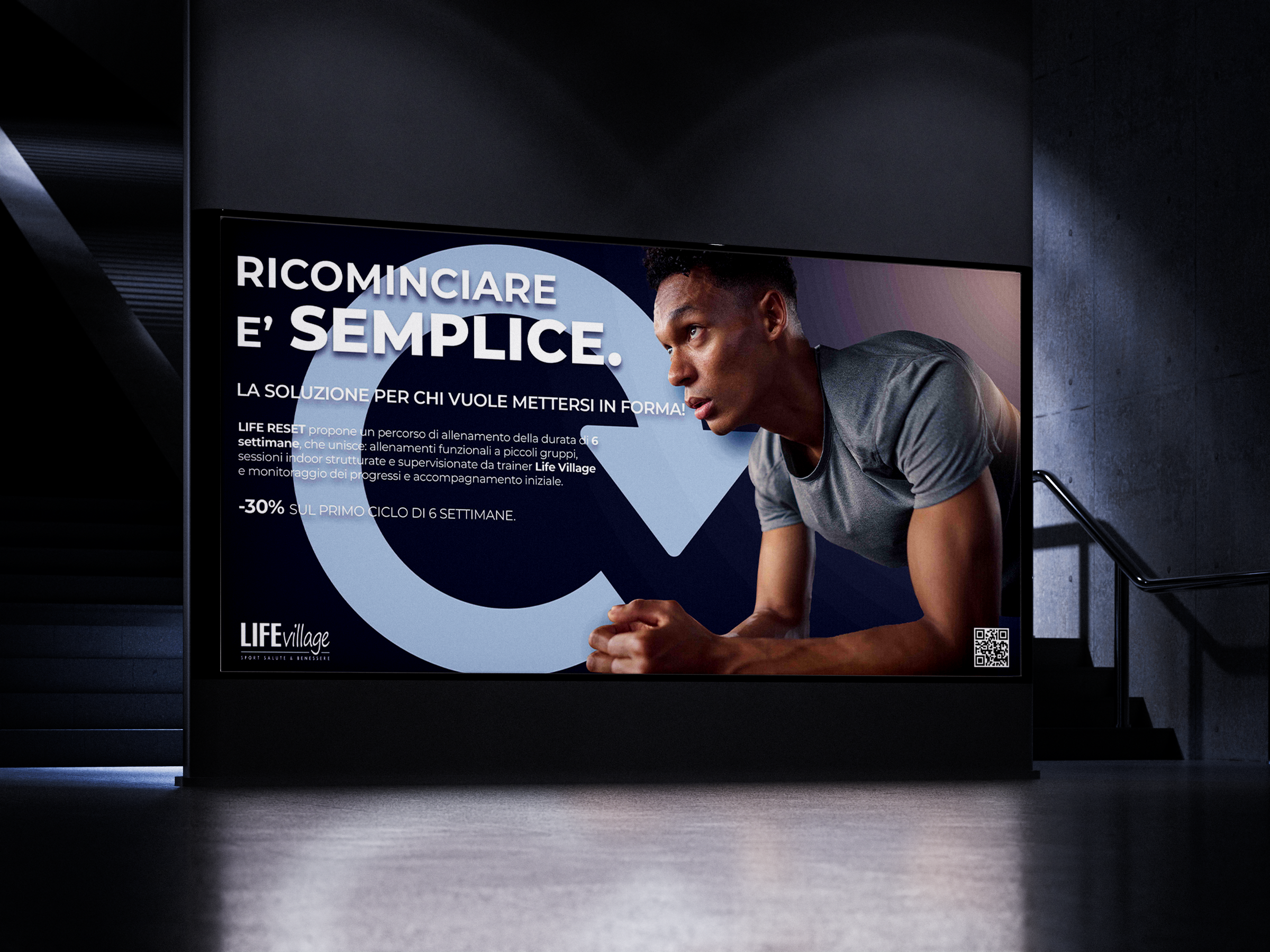 Life Village – affissione